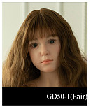WAXDOLL ヘッド単品 フルシリコン製  等身大リアルラブドール M16ボルト採用