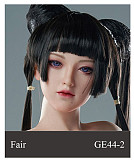 WAXDOLL ヘッド単品 フルシリコン製  等身大リアルラブドール M16ボルト採用