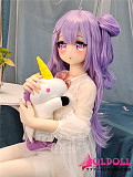 凹凸咪 aotume（アニメドール）135cm AAカップ slim #92ヘッド TPE製 等身大 リアルラブドール