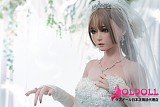 FUDOLL  #J019ヘッド 150cm Bカップ  フルシリコンドール 眉毛と睫毛植毛加工あり 等身大リアルラブドール