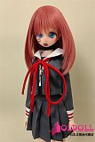 Mini Doll ミニドール  M12ヘッド 40cm 普通乳TPE製 bjd風関節ボディドール ソフトビニール製ヘッド 軽量化 収納が便利 使いやすい 普段は鑑賞用 小さいラブドール 女性素体 フィギュア cosplay