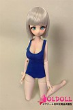 Mini Doll ミニドール 最新作M13 ヘッド 40cm TPE製　bjd風関節ボディドール ソフトビニール製ヘッド 軽量化 収納が便利 使いやすい 普段は鑑賞用 小さいラブドール 女性素体 フィギュア cosplay