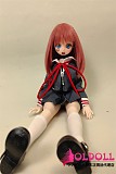Mini Doll ミニドール  M12ヘッド 40cm 普通乳TPE製 bjd風関節ボディドール ソフトビニール製ヘッド 軽量化 収納が便利 使いやすい 普段は鑑賞用 小さいラブドール 女性素体 フィギュア cosplay
