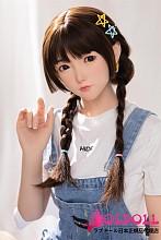 FUDOLL  #J022ヘッド 150cm Bカップ  フルシリコンドール 眉毛と睫毛植毛加工あり 等身大リアルラブドール