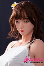 FUDOLL #J020ヘッド 158cm Cカップ 掲載画像フルシリコン製 眉毛と睫毛植毛加工あり 等身大リアルラブドール