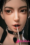 Yearndoll 163cm Eカップ Y206ヘッド 掲載画像フルシリコンドール  口開閉機能 リアルな口腔構造あり 等身大リアルラブドール