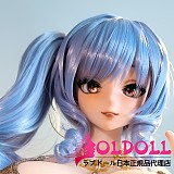 Mini Doll ミニドール 58cm 巨乳 圣路易斯(shengluyisi)ヘッド シリコン製 セックス可能  収納が便利 使いやすい 普段は鑑賞用 小さいラブドール 女性素体 フィギュア cosplay