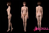 FUDOLL リアル口腔 開閉機能可能 #J024ヘッド 150cm Bカップ  フルシリコンドール 眉毛と睫毛植毛加工あり 等身大リアルラブドール