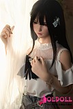 FUDOLL リアル口腔 開閉機能可能 #J024ヘッド 150cm Bカップ  フルシリコンドール 眉毛と睫毛植毛加工あり 等身大リアルラブドール