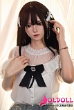 FUDOLL リアル口腔 開閉機能可能 #J024ヘッド 150cm Bカップ  フルシリコンドール 眉毛と睫毛植毛加工あり 等身大リアルラブドール