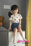 AXBDOLL 110cm バスト平ら  #ATB06ヘッド 掲載画像がリアルメイク塗装加工あり ロリ系TPEラブドール