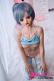 Real girl 148cm 貧乳  アニメ#1ヘッド フルシリコン製 口開閉機能 リアルな口腔構造あり 電動機能付き 等身大リアルラブドール