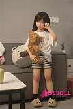 AXBDOLL 110cm バスト平ら  #A169ヘッド 掲載画像がリアルメイク塗装加工あり ロリ系TPEラブドール