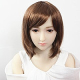 AXBDOLL 人気ヘッドATA01 88CM AAカップ（バスト平ら） 掲載画像がリアルメイク塗装加工あり ロリ系等身大TPEラブドール