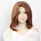 AXBDOLL 人気ヘッドATA01 88CM AAカップ（バスト平ら） 掲載画像がリアルメイク塗装加工あり ロリ系等身大TPEラブドール