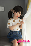 AXBDOLL 110cm バスト平ら  #ATB06ヘッド 掲載画像がリアルメイク塗装加工あり ロリ系TPEラブドール