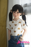 AXBDOLL 110cm バスト平ら  #ATB06ヘッド 掲載画像がリアルメイク塗装加工あり ロリ系TPEラブドール