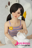 AXBDOLL 人気ヘッドA09 最新ボディ100CM貧乳  口の開閉機能選択可能  掲載画像がリアルメイク塗装加工あり ロリ系等身大TPEラブドール
