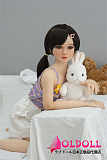 AXBDOLL 人気ヘッドA09 最新ボディ100CM貧乳  口の開閉機能選択可能  掲載画像がリアルメイク塗装加工あり ロリ系等身大TPEラブドール
