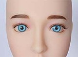 AXBDOLL 人気ヘッドA09 最新ボディ100CM貧乳  口の開閉機能選択可能  掲載画像がリアルメイク塗装加工あり ロリ系等身大TPEラブドール