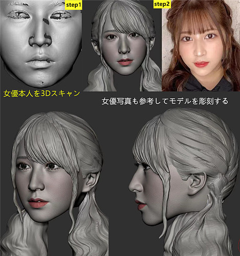 【RRS+版】[七森莉莉]True Idols（AV女優監修）TOPSINO最新作 169cm Gカップ D9ヘッド 宣伝画像RRS+メイク シリコン製ラブドール 等身大 ダッチワイフ リアルドール【仰望シリーズ】