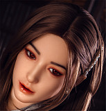 Real girl 頭部単体 D10ヘッド単品  口開閉機能付き リアルな口腔構造 軟性シリコン製 職人メイク付き 頭のみ 等身大ラブドール M16ボルト採用 140-170cmのボディに適用