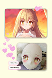Real girl  布製ラブドール アニメドール  描くメイク ぬいどーる 135cmボディ 8kg  M16ボルト採用 等身大ダッチワイフ