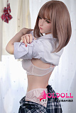 FUDOLL リアル口腔 開閉機能可能 150cm Bカップ   #J024ヘッド フルシリコンドール 眉毛と睫毛植毛加工あり 等身大リアルラブドール