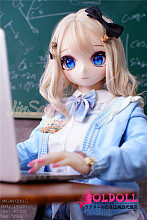 wmdoll 146cm Cカップ#Y008ヘッド アニメドール ソフトビニール製ヘッド+TPE製ボディ 等身大リアルラブドール