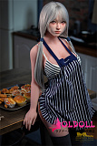 Irontechdoll 154cm Fカップ  S24ヘッド  シリコンヘッド+TPEボディ リアルラブドール 塗装加工あり 眉毛と睫毛植毛加工あり  リアルドール 等身大 ダッチワイフ
