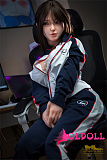 Irontechdoll 154cm Fカップ  S16ヘッド  シリコンヘッド+TPEボディ リアルラブドール 塗装加工あり 眉毛と睫毛植毛加工あり  リアルドール 等身大 ダッチワイフ