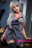 Irontechdoll 154cm Fカップ  S24ヘッド  シリコンヘッド+TPEボディ リアルラブドール 塗装加工あり 眉毛と睫毛植毛加工あり  リアルドール 等身大 ダッチワイフ