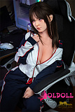 Irontechdoll 154cm Fカップ  S16ヘッド  シリコンヘッド+TPEボディ リアルラブドール 塗装加工あり 眉毛と睫毛植毛加工あり  リアルドール 等身大 ダッチワイフ