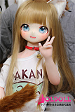 【表情選択可能】MOZU DOLL 115cm Aカップ 黄豆狐ちゃん ソフトビニール製頭部 TPE製ボディ  ラブドール 宣伝画像と同じ制服も付属