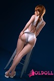 Yearndoll 158cm Cカップ  Y210ヘッド 掲載画像フルシリコンドール  口開閉機能 リアルな口腔構造あり 等身大リアルラブドール