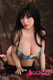 Irontechdoll 161cm Fカップ  S40 Eileenヘッド  シリコンヘッド+TPEボディ リアルラブドール 塗装加工あり 眉毛と睫毛植毛加工あり  リアルドール 等身大 ダッチワイフ