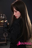 SHEDOLL ラブドール 158cm Cカップ シリコンヘッド顾小雨（Gu xiaoyu）メイク4  ボディー材質など選択可能 等身大リアルラブドール