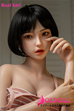 Real Girl 158cm巨乳 D3ヘッド フルシリコンラブドール リアルな口腔構造あり 電動機能付き 等身大ダッチワイフ