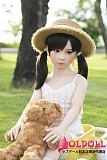 【リアルメイク塗装無料】AXBDOLL 110cm バスト平ら  #TB06ヘッド 掲載画像がリアルメイク塗装加工あり ロリ系TPEラブドール