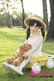 【リアルメイク塗装無料】AXBDOLL 110cm バスト平ら  #TB06ヘッド 掲載画像がリアルメイク塗装加工あり ロリ系TPEラブドール