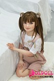 【最新関節指とリアルメイク塗装無料】AXBDOLL 110cm バスト平ら  #ATB21ヘッド 掲載画像がリアルメイク塗装加工あり ロリ系TPEラブドール