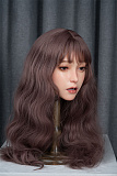 WAXDOLL ヘッド単体 #GE03-2 (151cm-175cmのボディに適用)  開閉機能あり 頭のみ フルシリコン製  等身大リアルラブドール
