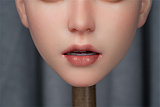 WAXDOLL ヘッド単体 #GE03-2 (151cm-175cmのボディに適用)  開閉機能あり 頭のみ フルシリコン製  等身大リアルラブドール