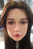 WAXDOLL ヘッド単体 #GE03-1 (151cm-175cmのボディに適用)  開閉機能あり 頭のみ フルシリコン製  等身大リアルラブドール