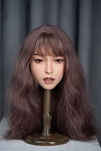 WAXDOLL ヘッド単体 #GE03-1 (151cm-175cmのボディに適用)  開閉機能あり 頭のみ フルシリコン製  等身大リアルラブドール