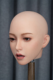 WAXDOLL ヘッド単体 #GE03-1 (151cm-175cmのボディに適用)  開閉機能あり 頭のみ フルシリコン製  等身大リアルラブドール