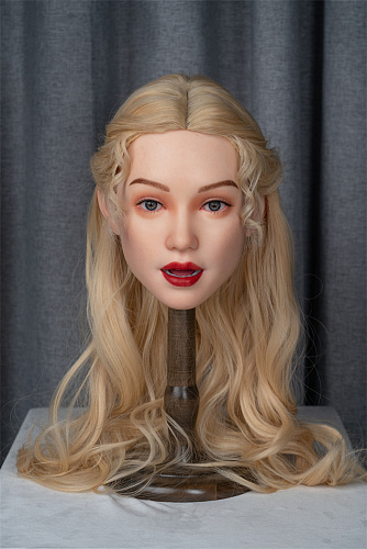 WAXDOLL ヘッド単体 #GE16-1 (151cm-175cmのボディに適用) 開閉機能あり 頭のみ フルシリコン製  等身大リアルラブドール
