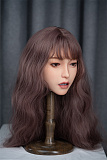WAXDOLL ヘッド単体 #GE03-1 (151cm-175cmのボディに適用)  開閉機能あり 頭のみ フルシリコン製  等身大リアルラブドール