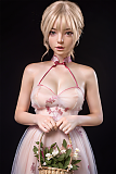 Yearndoll 163cm Eカップ 【高級版】Y206-3ヘッド 掲載画像フルシリコンドール  口開閉機能 リアルな口腔構造あり 等身大リアルラブドール