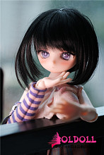 Mini Doll ミニドール 最新作縁ヘッド 40cm 普通乳 シリコン製ドール 球体関節人形 軽量化 収納が便利 使いやすい 普段は鑑賞用 小さいラブドール 女性素体 フィギュア cosplay